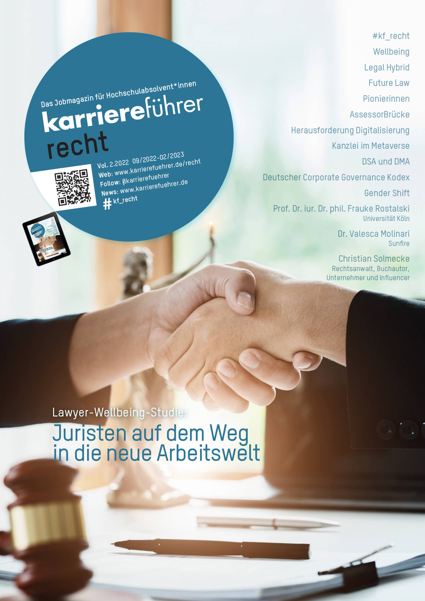 E-Paper Karriereführer Recht 2.2022 – Juristen Auf Dem Weg In Die Neue ...